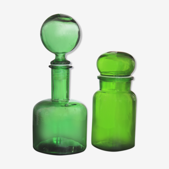 2- Green-Set Pharmacy Pots