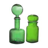 2- Green-Set Pharmacy Pots