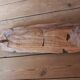 African mask in light wood