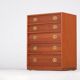 Mid-Century Modern Danish Chest of Drawers in Teak by Henning Korch, 1960s