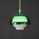 Great looking acrylic pendant lamp by Bent Karlby for ASK Lightings - Model Ergo - Denmark 70's