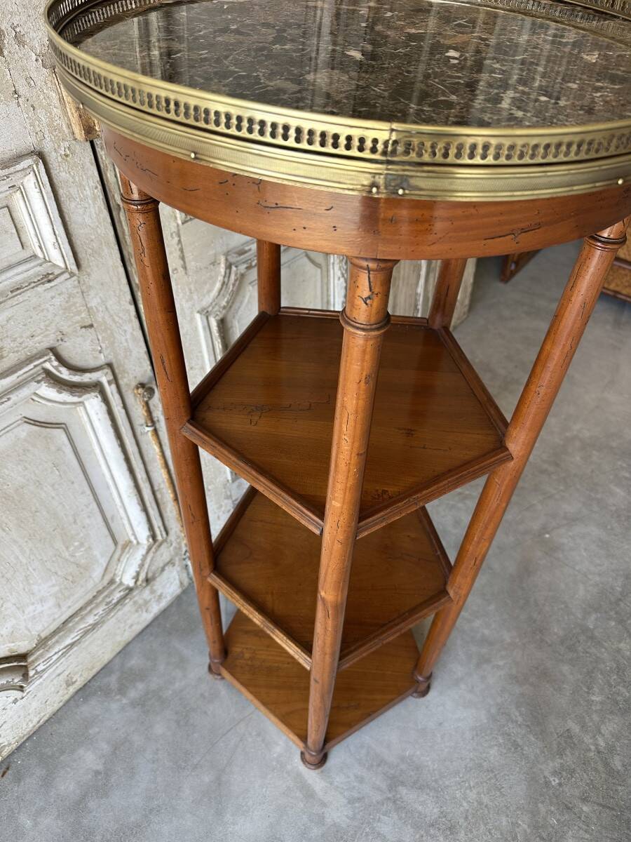 Étagère desserte en merisier circa 1950