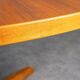 Dining room table with extensions French work 1970