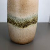 Large Pottery Fat Lava Multi-Color 284-47 Floor Vase Made by Scheurich, 1970s