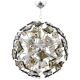 Cut glass Sputnik chandelier Fontana Arte Mid-20th century