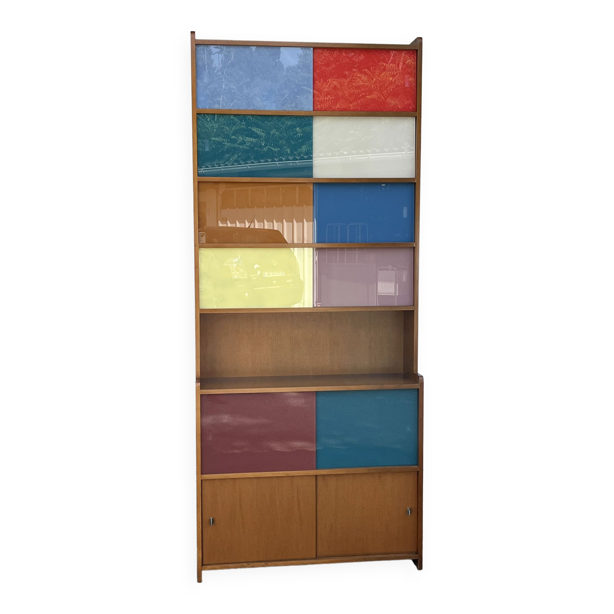 Vintage library from the 60s