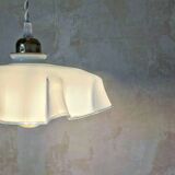 Vintage opaline pendant light