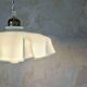 Vintage opaline pendant light
