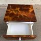 Commode loupe d'orme 1970 4 tiroirs