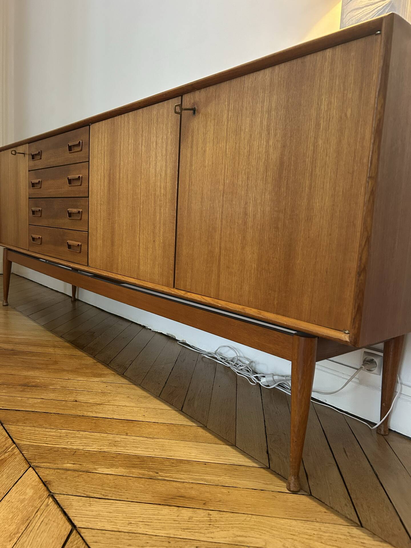 Enfilade danoise 1950-1960