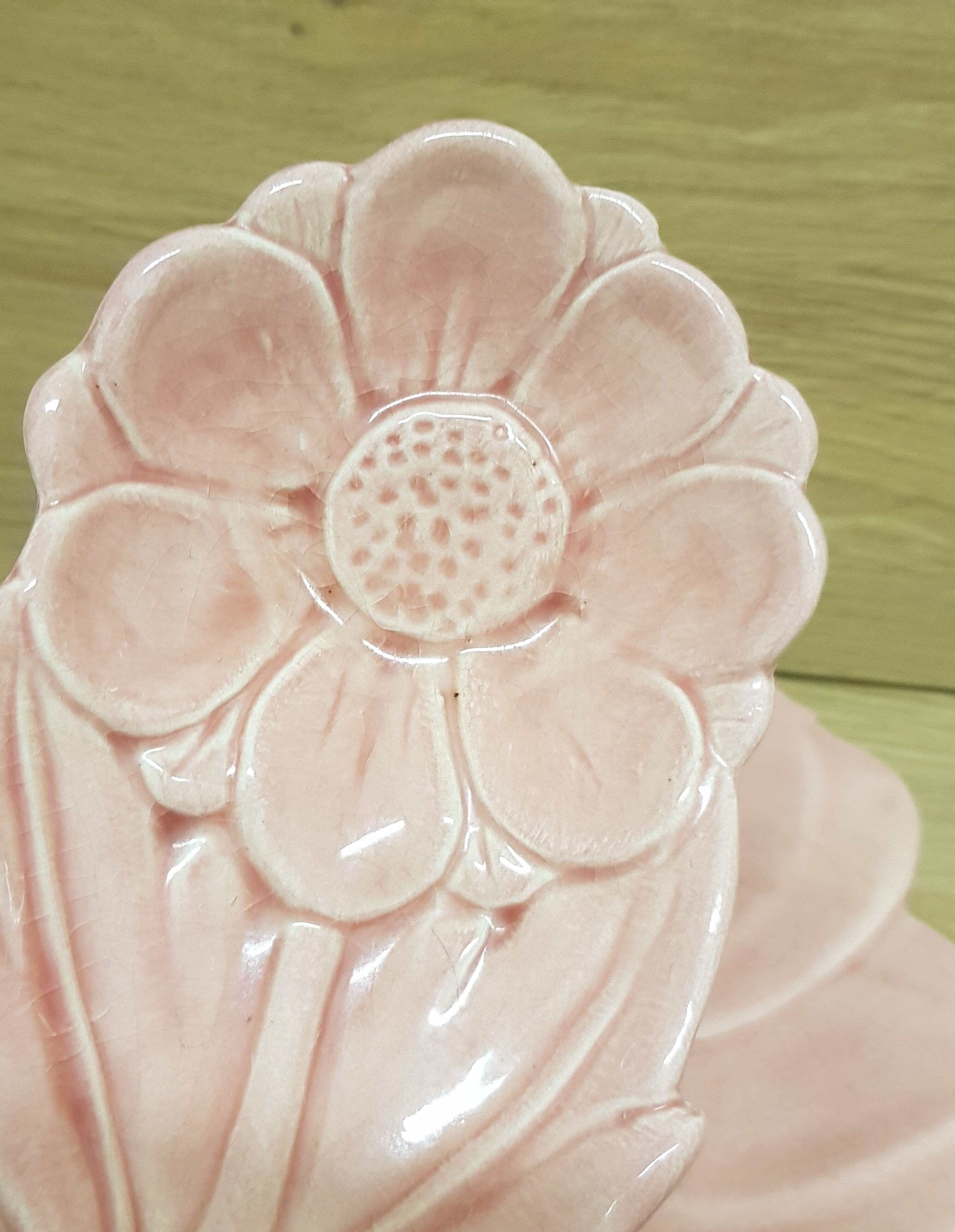 3 piece flower Charolles dessert set