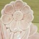 3 piece flower Charolles dessert set