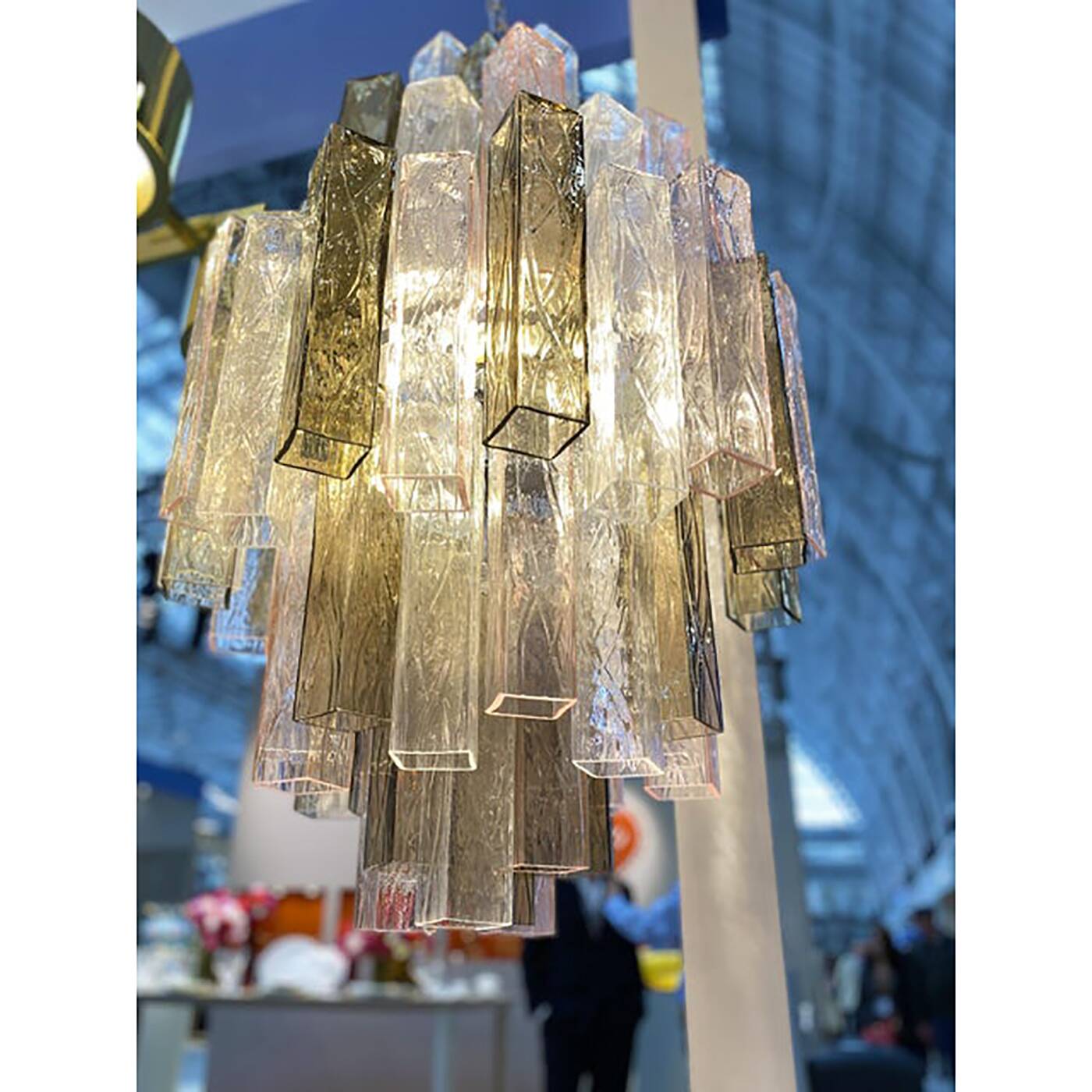 Contemporary Chandelier “Squared” Elements