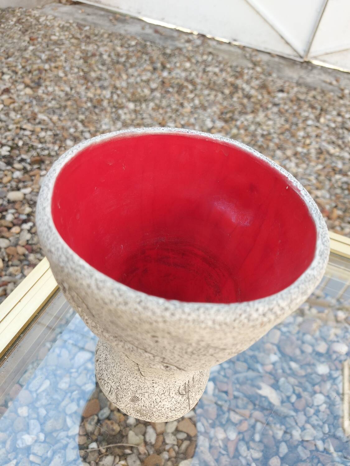 Francis triay ethnic ceramic vase