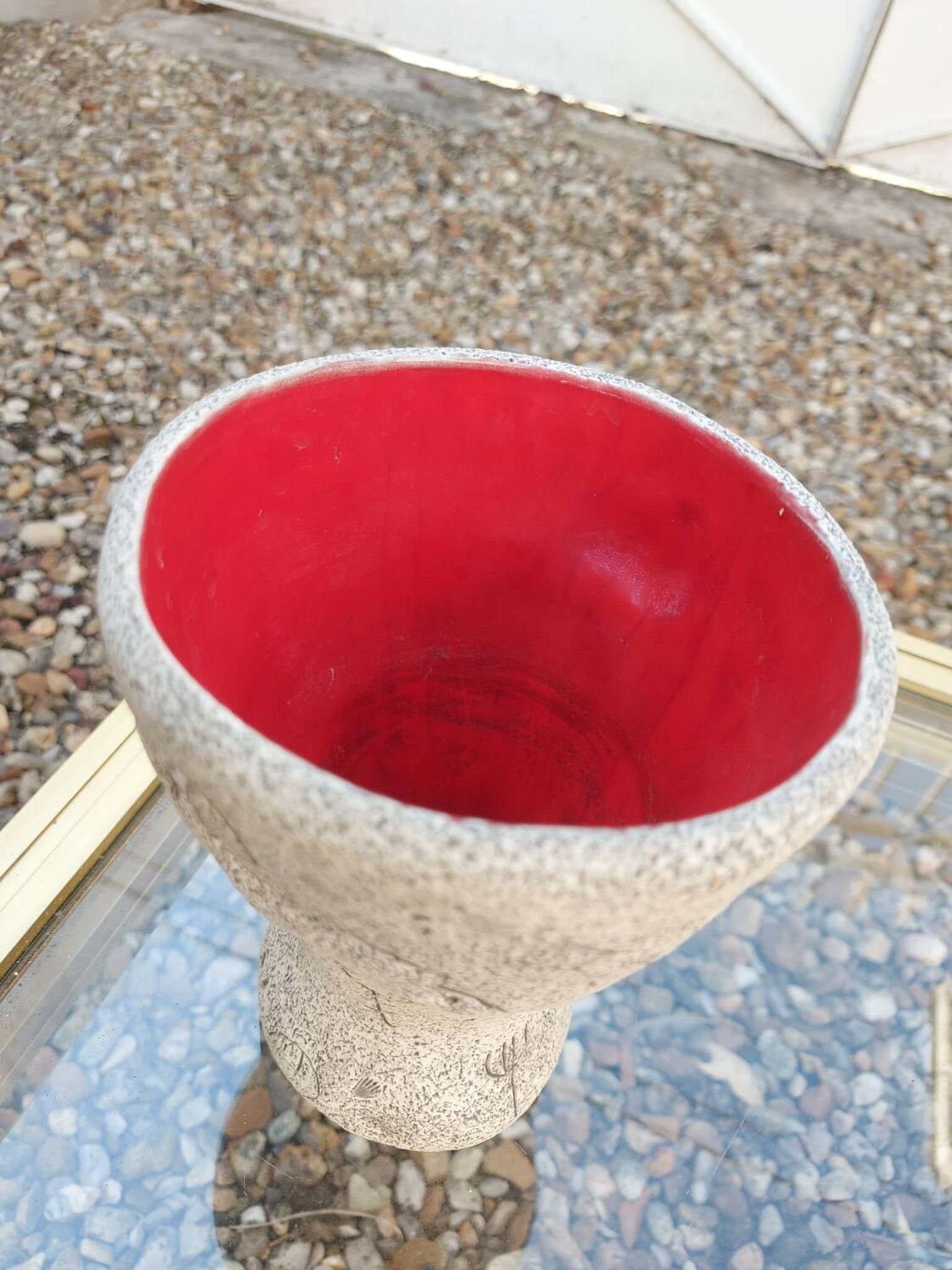 Vase en ceramique éthnique Francis triay