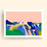 La Rosière - limited edition art print (A4)