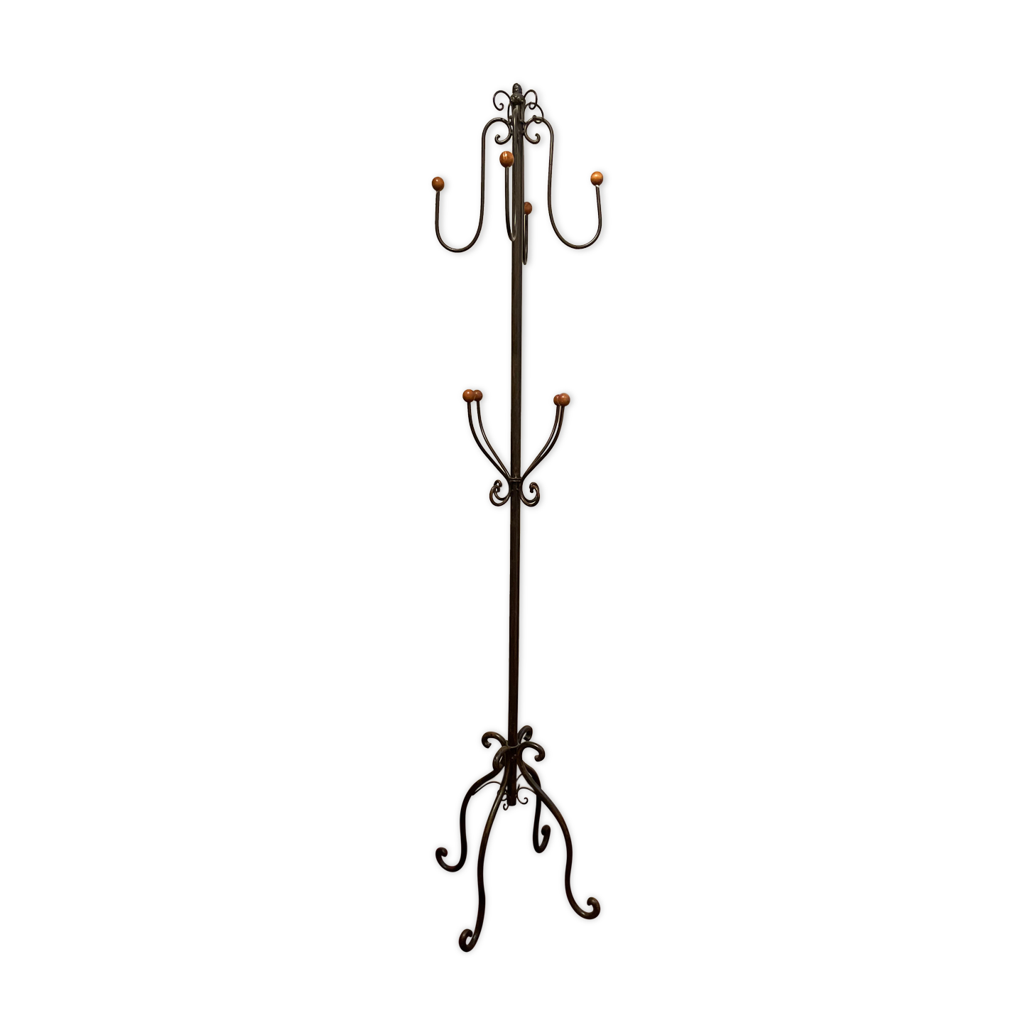 Pedestal coat rack