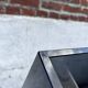 Table basse verre fumé, design Rolf Benz (Made in Germany)
