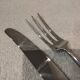 Carving service for 2 pieces, silver-plated metal, Ercuis silversmith, Louis XV style, 29