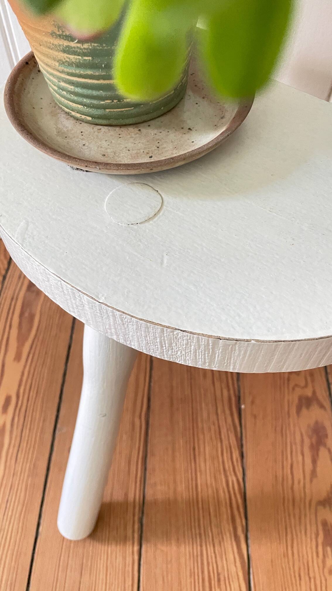 Vintage tripod stool