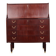 Mahogany secretary, Danish design, 1970s, manufacturer: PMJ Viby J