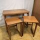 Mid Century Retro Teak Coffee Table / Nest of Tables by McIntosh Circa 1960