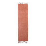 2x9 Vintage Terracotta Runner Rug, 75x279Cm