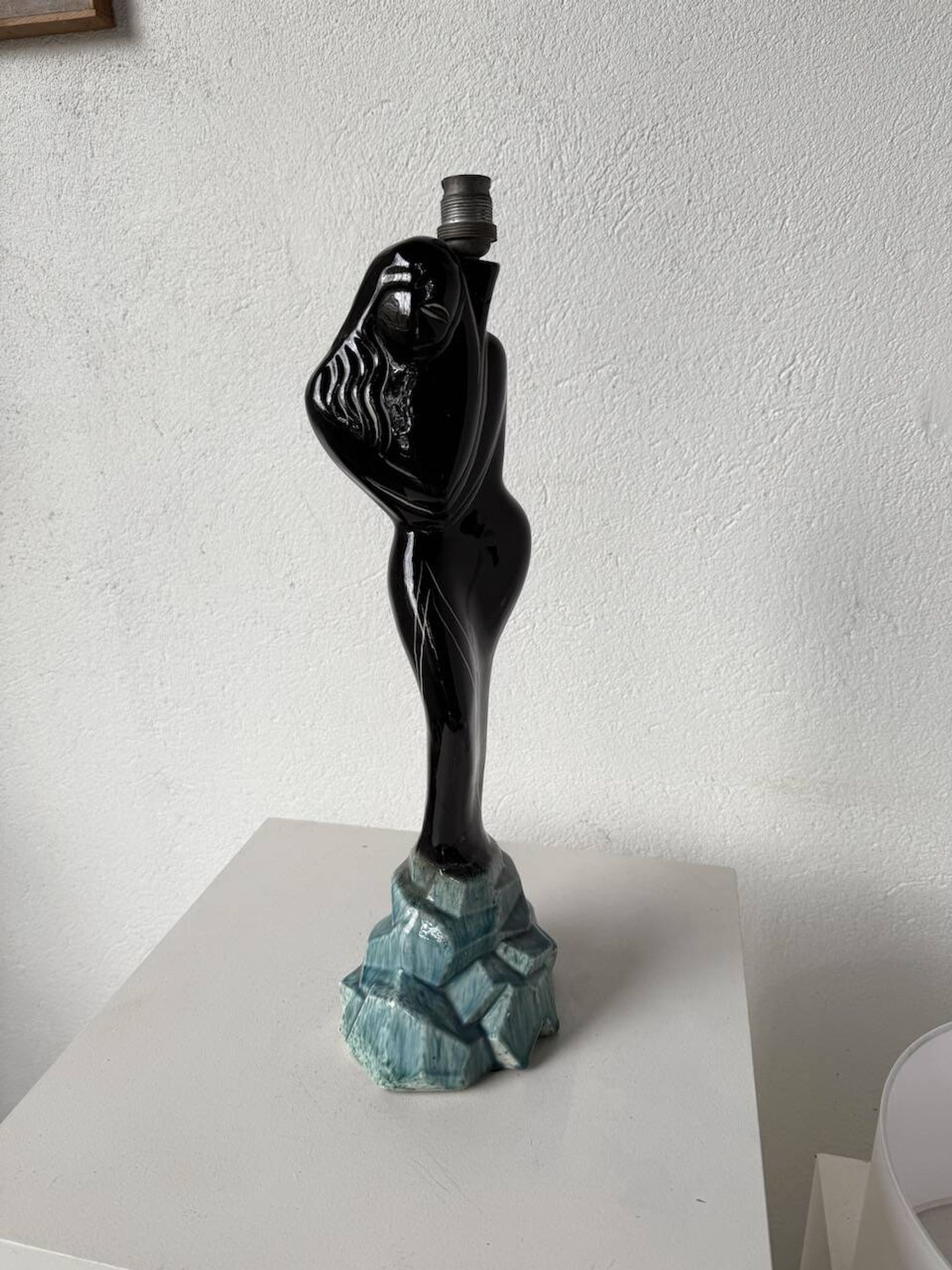 Monaco Monacera "woman" ceramic table lamp
