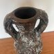 Brown ceramic vase from Vallauris, 1960s/70s
