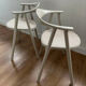 2 chaises Bolia modèle swing