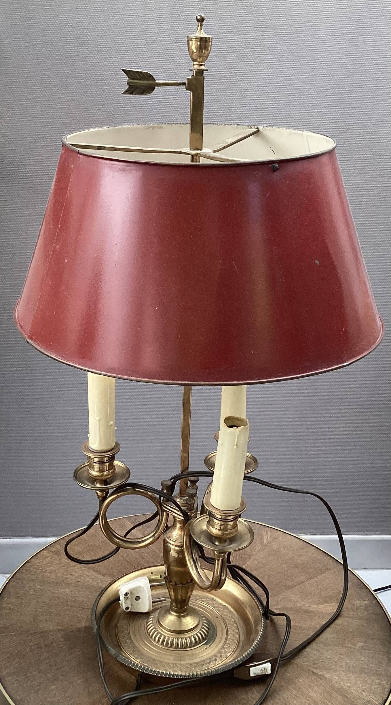 Hot water bottle lamp by goldsmith Auguste Mourier