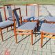 Ensemble de six chaises, Danemark, années 1960