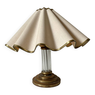 Art deco column lamp