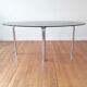 Oval dining table 70's