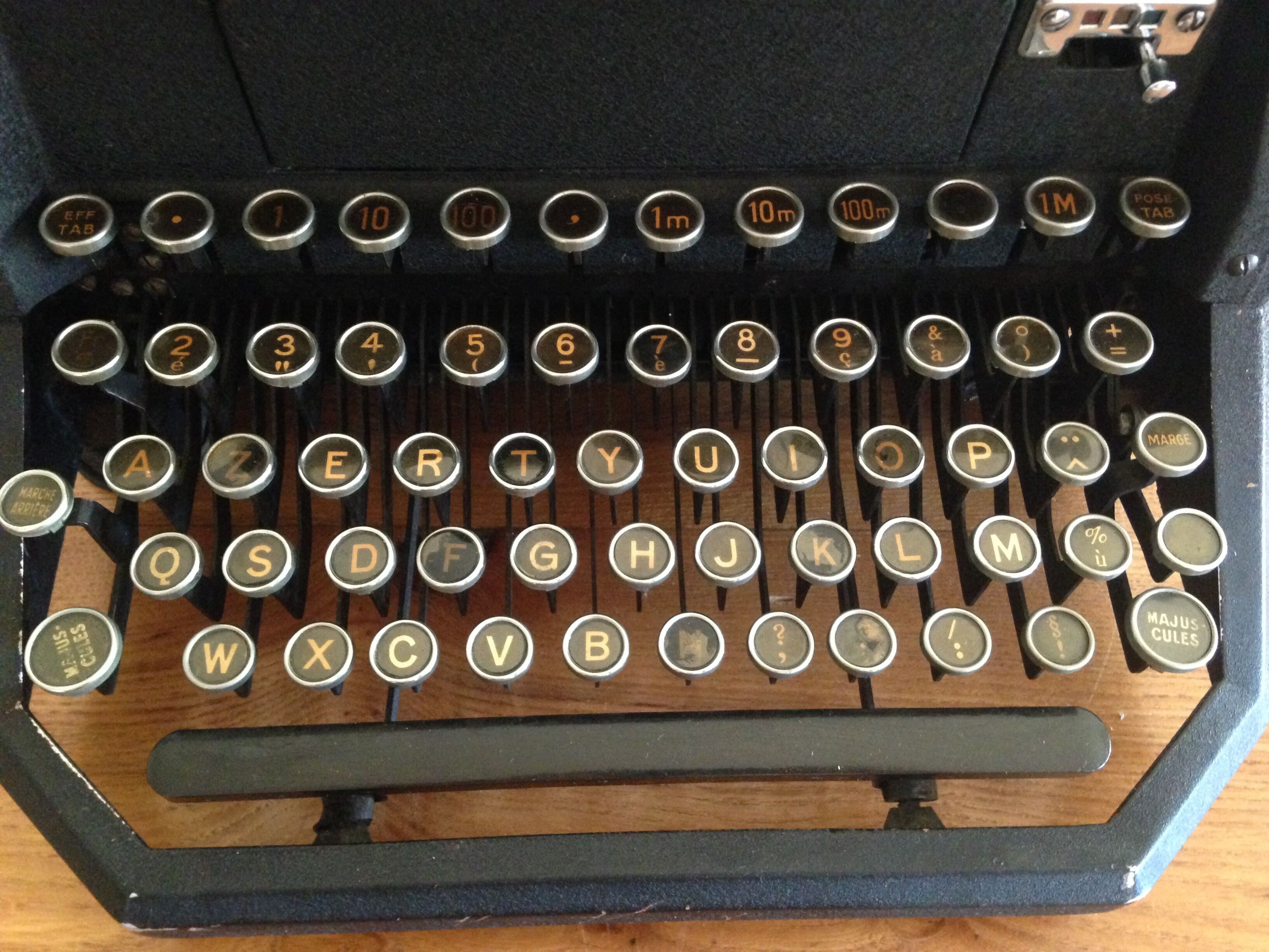 Typewriter Rooy B44 1950