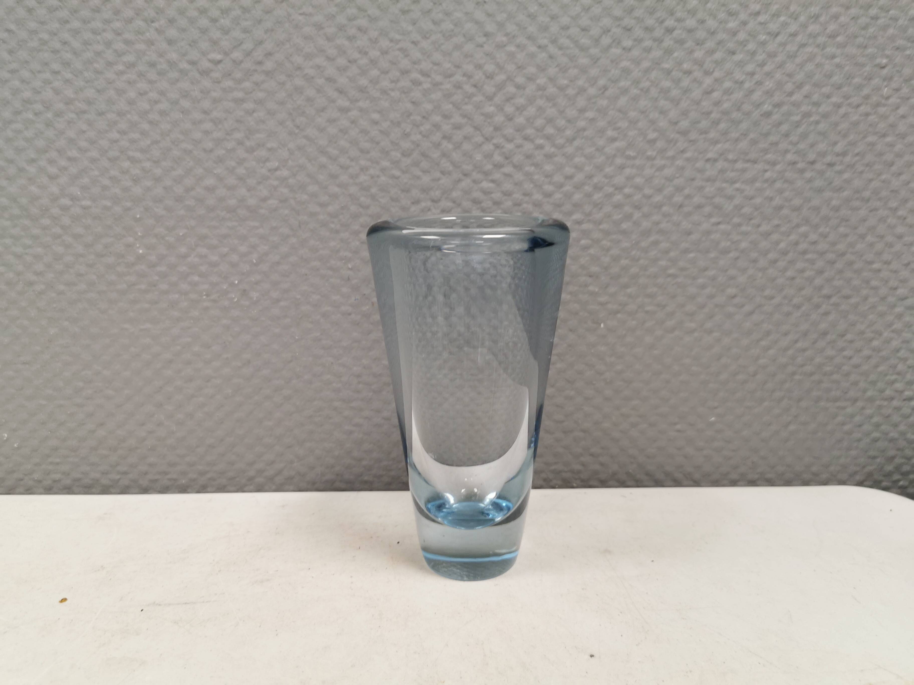 Vase from Holmegaard Denmark, designed by Per Lütken in 1961.