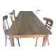 Table de ferme - 2m40 - 2 tiroirs