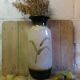 Vintage West Germany ceramic bamboo vase