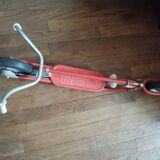 Red scooter