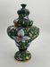 Ceramic earthenware vase H.Becquet Quaregnon master style