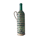 Decorative bottle with wicker