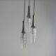 ANTIQUE CASCADE 3-BULB VINTAGE CHANDELIER