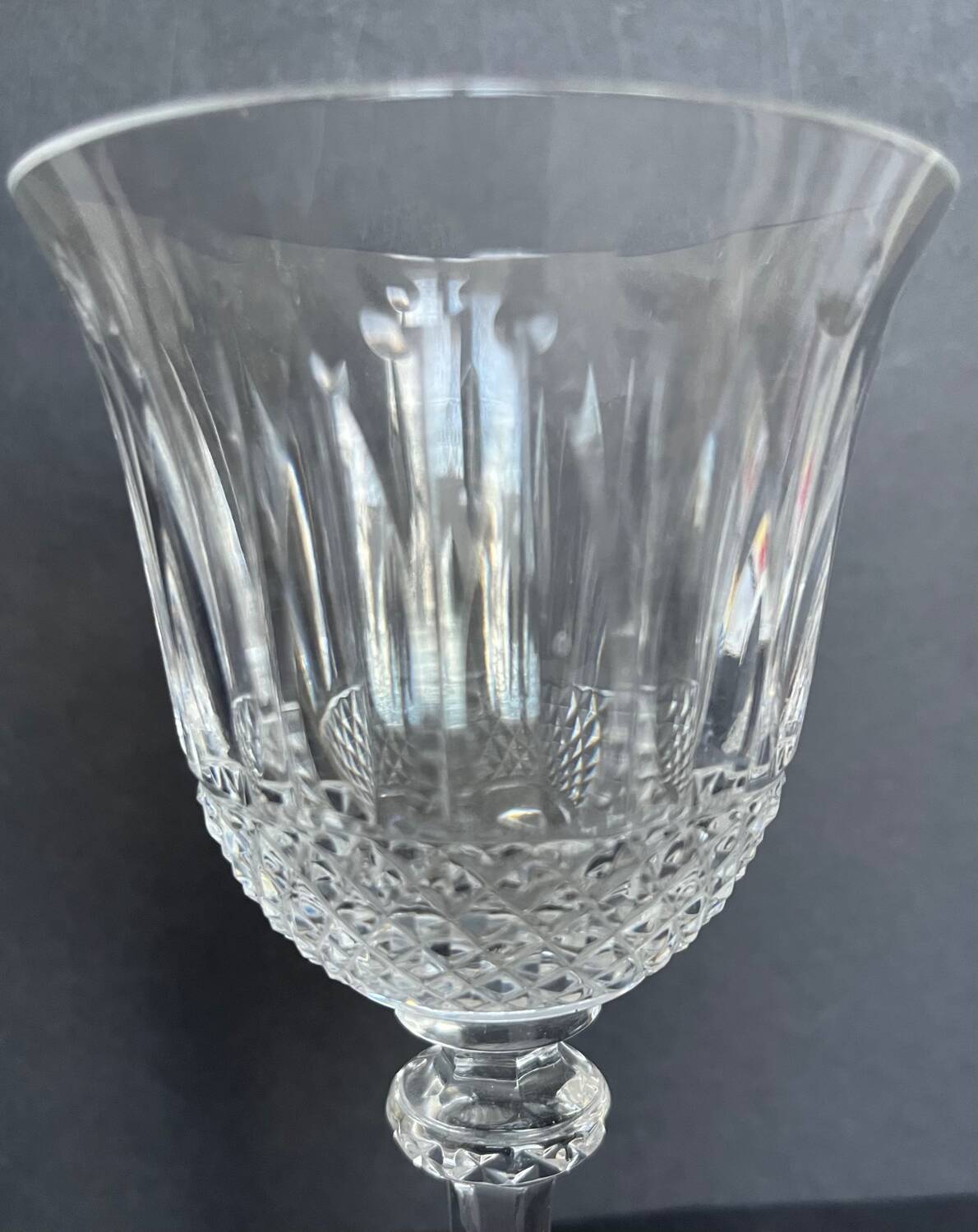 Saint Louis cut crystal glass Tommy model