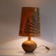 Sandstone lamp by Alain Blanchard 1970