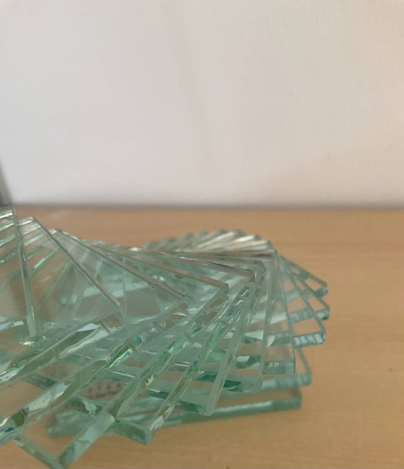 Daskas Amsterdam glass candle holder from the 80s