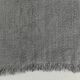 Light Gray Handmade Vintage Kilim Runner Rug, 62x192 Cm