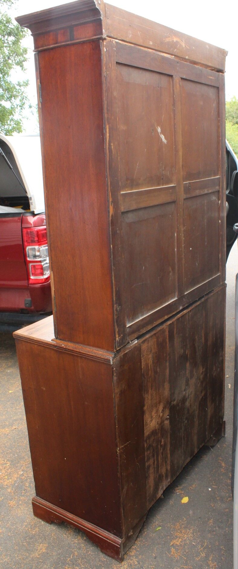 Mahogany bookcase