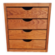 Wooden drawer box