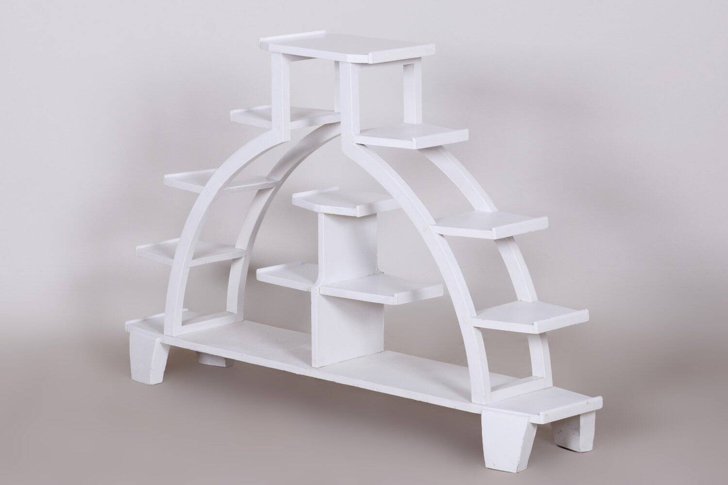 Art Deco Shelf in Beech, 1930s