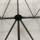 Table low vintage 60s/70s design steel wire